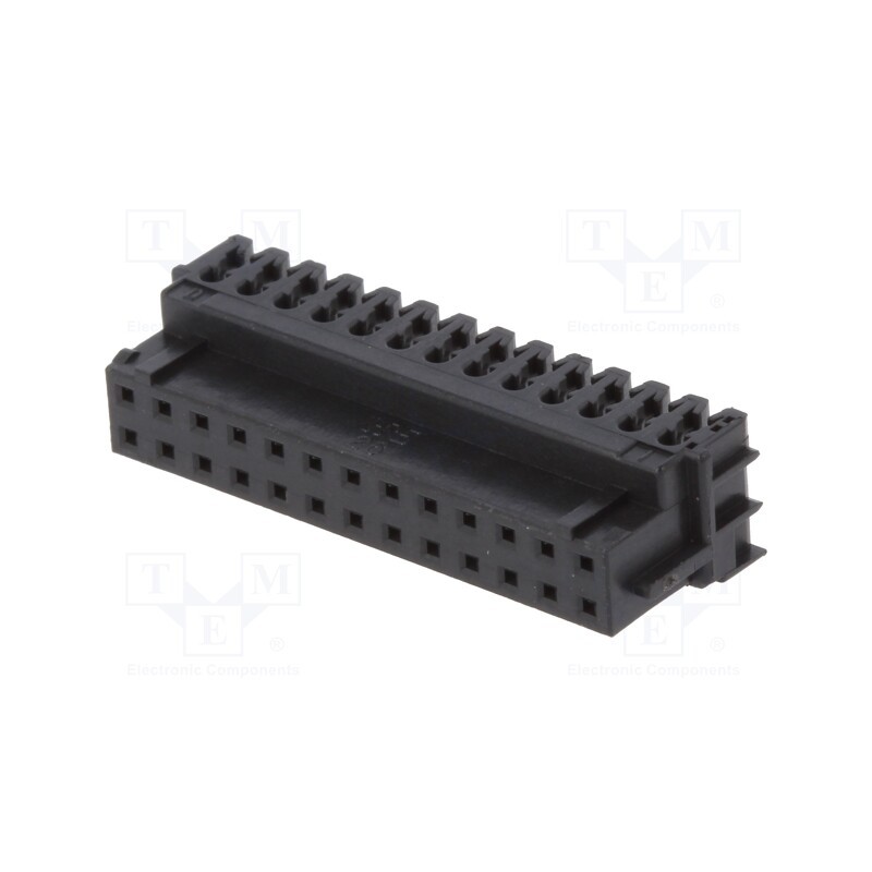 10 pcs : DF11-26DS-2R26(05) - Plug, wire-wire/PCB, female, DF11, 2mm, PIN: 26, IDC, for cable