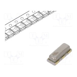 10 pcs : CSTNE16M0V53Z000R0 - Resonator: ceramic, 16MHz, SMD, 3.2x1.3x0.9mm, Tol: ±0.5%, 15pF