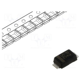 50 pcs : S07G-GS08 - Diode: rectifying, SMD, 400V, 1.5A, 1.8us, SMF, Ufmax: 1.1V, Ifsm: 25A