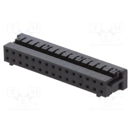 50 pcs : DF11-30DS-2C - Plug, wire-wire/PCB, female, DF11, 2mm, PIN: 30, w/o contacts