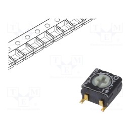 10 pcs : G32BT-B502 - Potentiometer: mounting, single turn, 5kΩ, 125mW, SMD, ±20%, linear