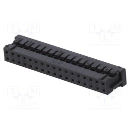 10 pcs : DF11-34DS-2C - Plug, wire-wire/PCB, female, DF11, 2mm, PIN: 34, w/o contacts