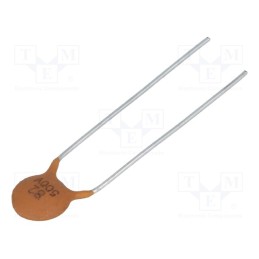500 pcs : CC-82/500 - Capacitor: ceramic, 82pF, 500V, SL, ±10%, THT, 5mm