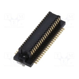 20 pcs : DF12NB(3.0)-40DS-0.5V(51) - Connector: PCB to PCB, female, PIN: 40, 0.5mm, H: 2.2mm, DF12N, SMT