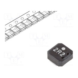 10 pcs : VLCF4020T-2R2N1R7 - Inductor: ferrite, SMD, 2.2uH, 2.19A, 54mΩ, ±30%, VLCF