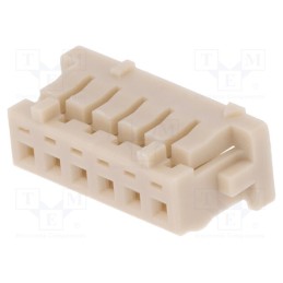 20 pcs : DF13-6S-1.25C - Plug, wire-board, female, DF13, 1.25mm, PIN: 6, w/o contacts