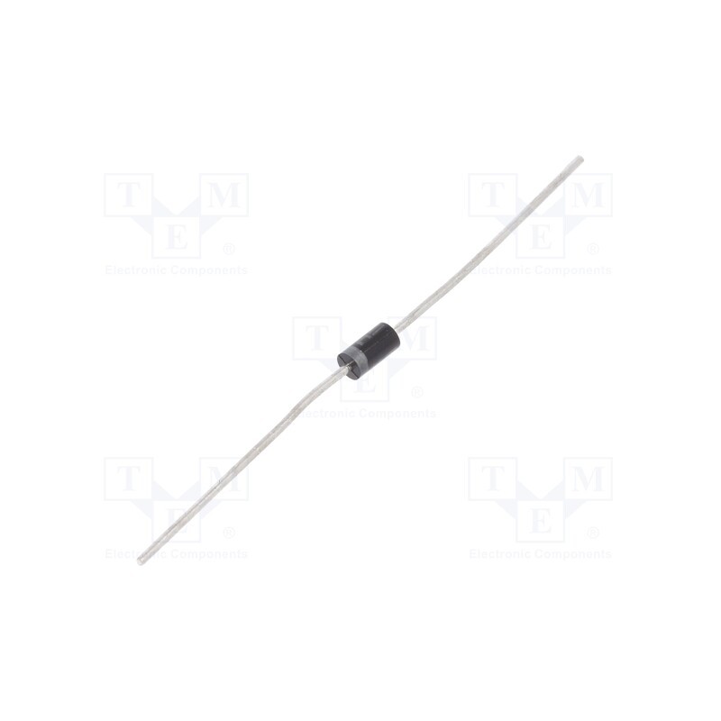 10 pcs : 1N4005G-T - Diode: rectifying, THT, 600V, 1A, , Ifsm: 30A, DO41, 2us