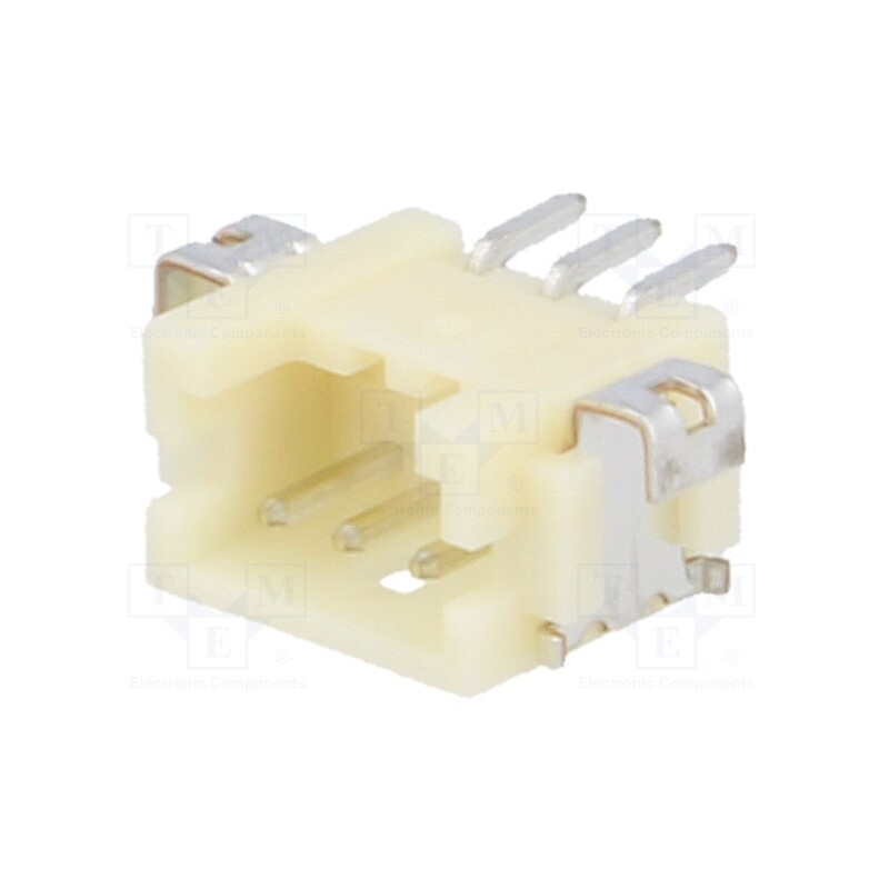 20 pcs : DF13A-3P-1.25H(75) - Socket, wire-board, male, DF13, 1.25mm, PIN: 3, SMT, on PCBs, tinned