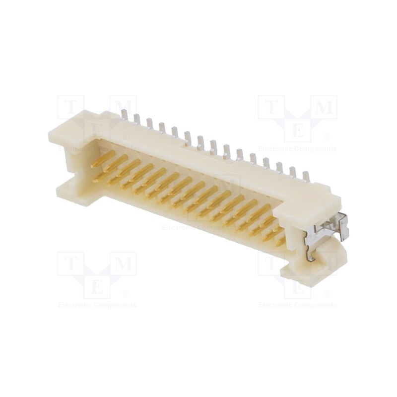10 pcs : DF13E-30DP-1.25V(65) - Socket, wire-board, male, DF13, 1.25mm, PIN: 30, SMT, on PCBs