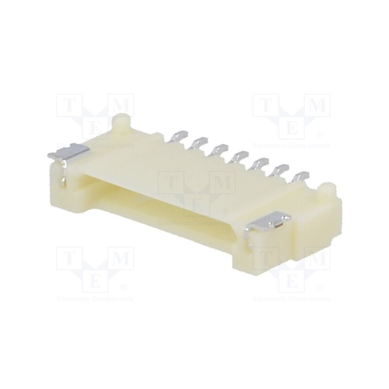 10 pcs : DF14-7P-1.25H(35) - Socket, wire-board, male, DF14, 1.25mm, PIN: 7, SMT, on PCBs, tinned