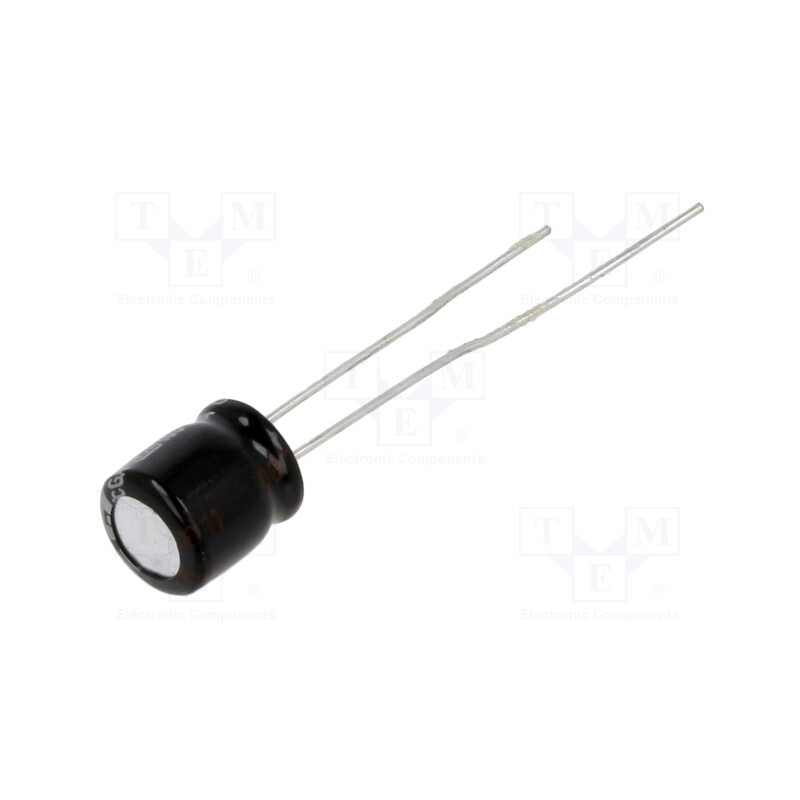 50 pcs : EEAGA1C470H - Capacitor: electrolytic, THT, 47uF, 16VDC, Ø6.3x7mm, Pitch: 2.5mm