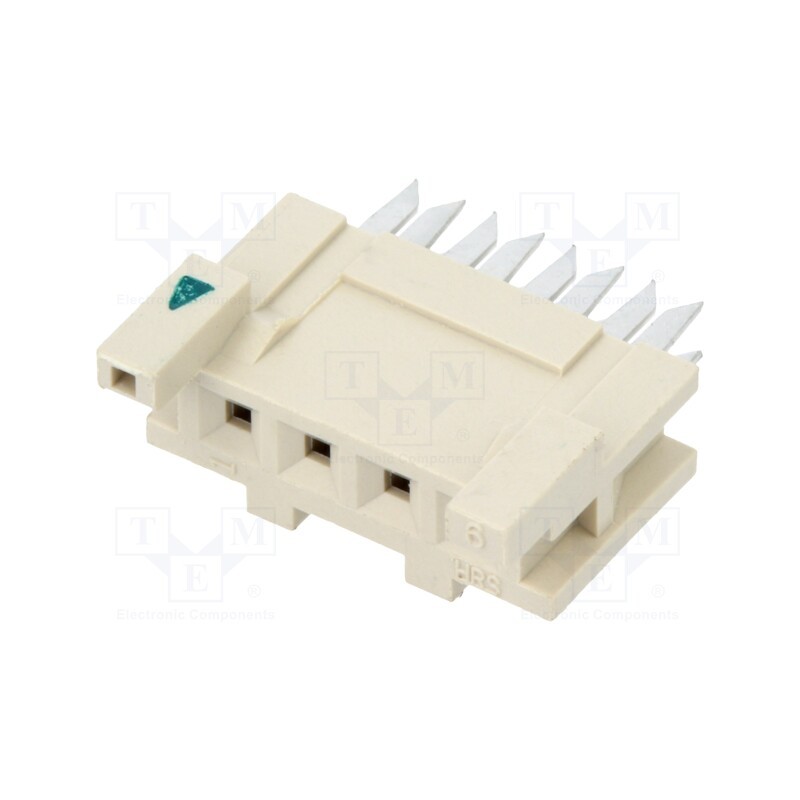 10 pcs : DF1-4S-2.5R24(05) - Plug, wire-board, female, DF1, 2.5mm, PIN: 4, without strain relief