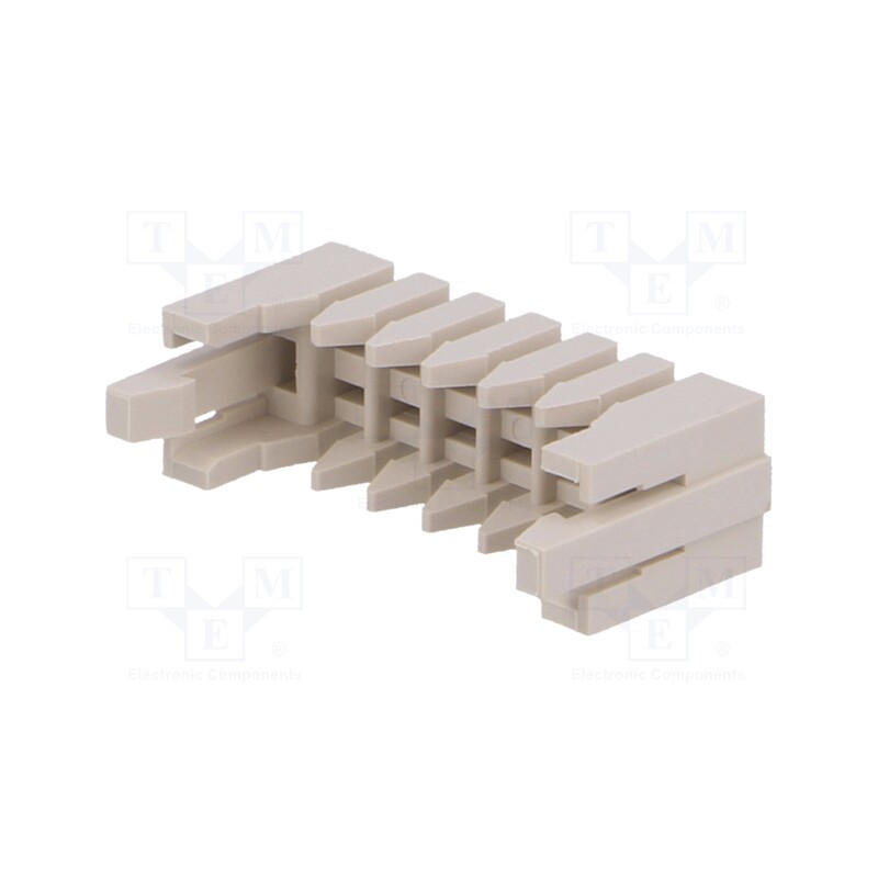 50 pcs : DF1-6A1.05 - DF1, 2.5mm, PIN: 6, Layout: 1x6, Accessories: cable clamp