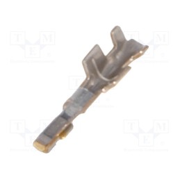 50 pcs : DF19-2830SCFA - Contact, female, gold-plated, 30AWG÷28AWG, DF19, cut from reel