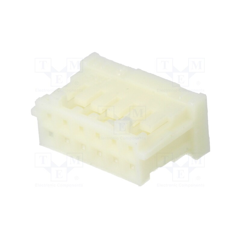 50 pcs : DF1B-12DS-2.5RC - Plug, wire-wire/PCB, female, DF1B, 2.5mm, PIN: 12, w/o contacts