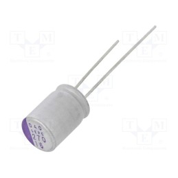 10 pcs : 16SEPC270M - Capacitor: polymer, 270uF, 16VDC, SEPC, THT, ±20%, -55÷105°C, OS-CON