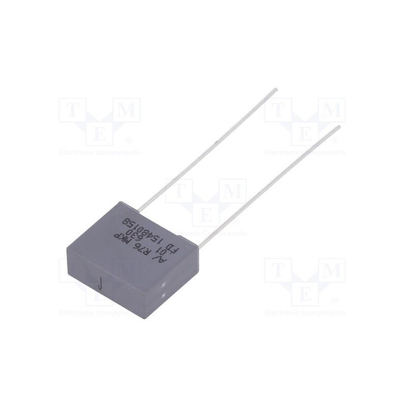20 pcs : R76PF21004030J - Capacitor: polypropylene, 10nF, 13x5x11mm, THT, ±5%, 10mm, 630VDC