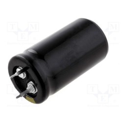 10 pcs : HE2G107M22030HA - Capacitor: electrolytic, SNAP-IN, 100uF, 400VDC, Ø22x30mm, ±20%