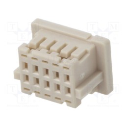 50 pcs : DF20A-10DS-1C - Plug, wire-board, female, DF20, 1mm, PIN: 10, w/o contacts, straight