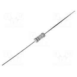 50 pcs : MOR02SJ0820A10 - Resistor: metal oxide, THT, 82Ω, 2W, ±5%, Ø5x12mm, axial