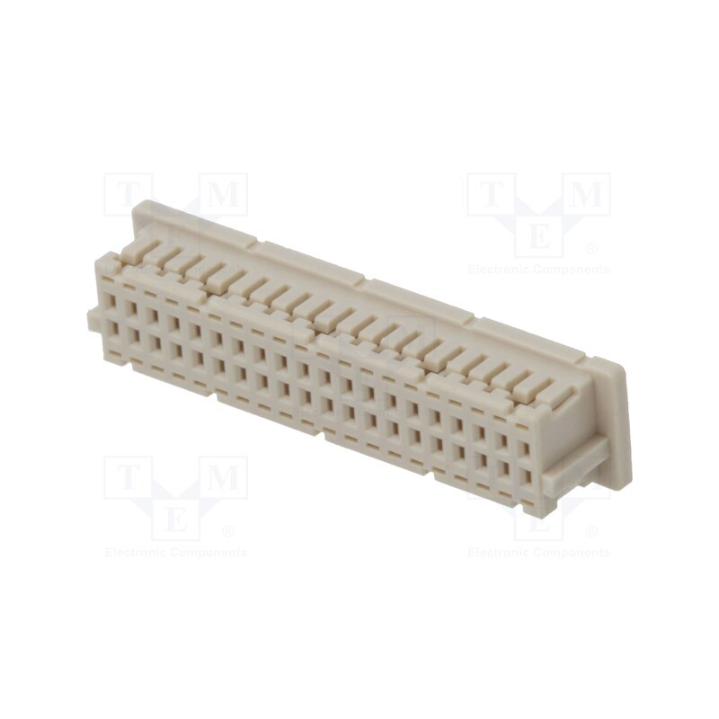 50 pcs : DF20A-40DS-1C - Plug, wire-board, female, DF20, 1mm, PIN: 40, w/o contacts, straight