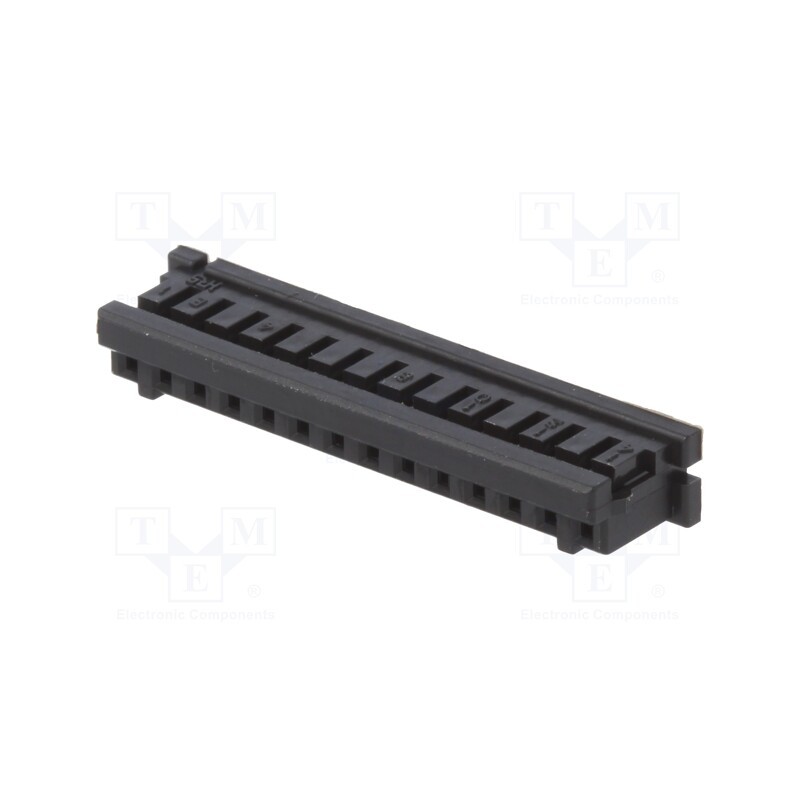 50 pcs : DF3-14S-2C - Plug, wire-wire/PCB, female, DF3, 2mm, PIN: 14, w/o contacts