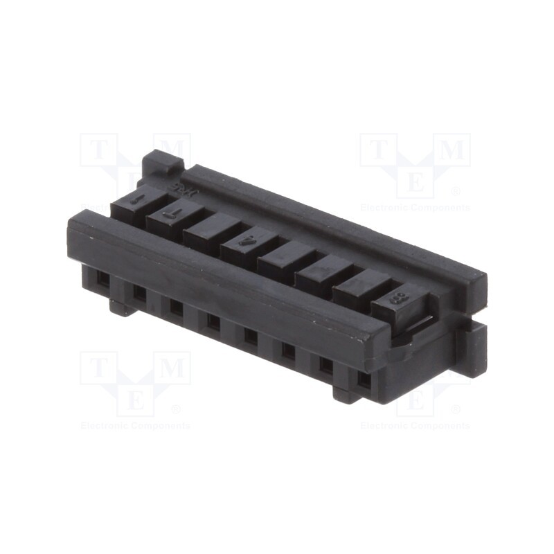 50 pcs : DF3-8S-2C - Plug, wire-wire/PCB, female, DF3, 2mm, PIN: 8, w/o contacts