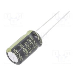50 pcs : BK2G335M10016BB - Capacitor: electrolytic, THT, 3.3uF, 400VDC, Ø10x16mm, ±20%, 5000h