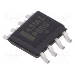 10 pcs : TL431AIDG - IC: voltage reference source, 2.495V, ±1%, SO8, , 100mA
