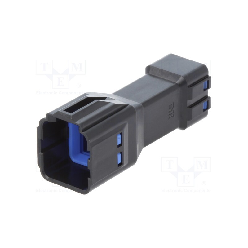 10 pcs : DF63W-3EP-3.96C - Plug, wire-wire, male, DF63W, 3.96mm, PIN: 3, w/o contacts, straight