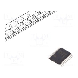 10 pcs : 74LCX240FT(AE) - IC: digital, buffer,inverting,line driver, Ch: 8, SMD, TSSOP20, LCX