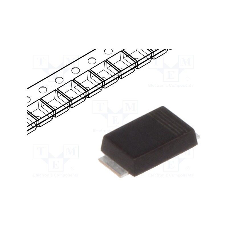10 pcs : PMEG3030EP,115 - Diode: Schottky rectifying, SMD, 30V, 3A, CFP5,SOD128,