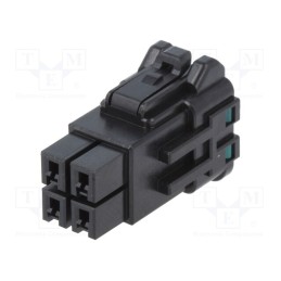 10 pcs : DF63WA-4S-3.96C - Plug, wire-wire, female, DF63W, 3.96mm, PIN: 4, w/o contacts