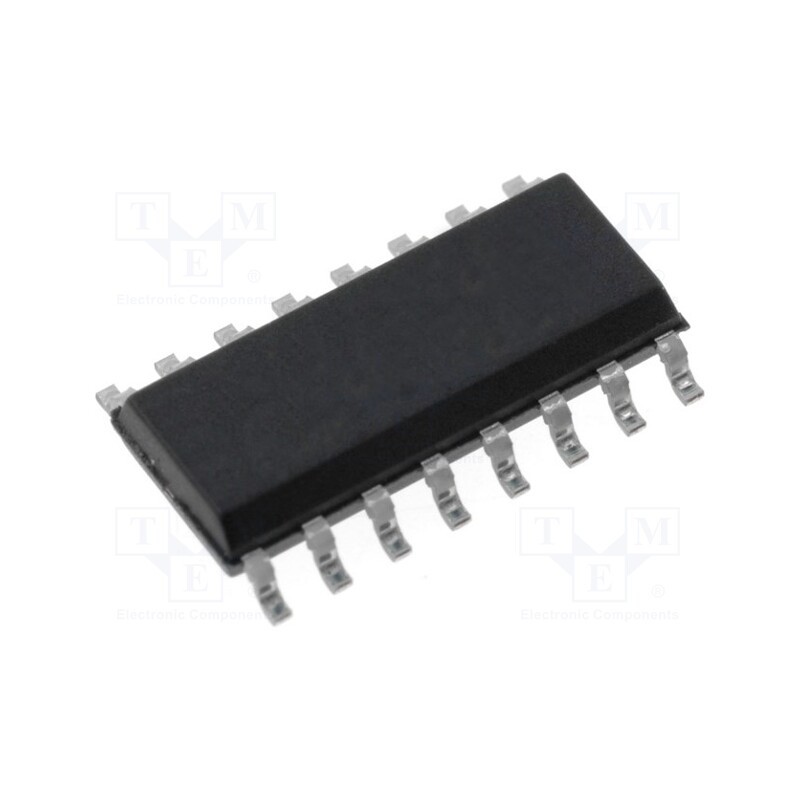 10 pcs : CD4518BM - IC: digital, BCD,up counter, Ch: 2, CMOS, SMD, SOP16, CD4000