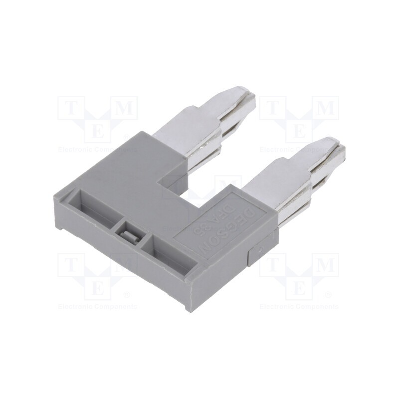 10 pcs : DFA35-02P-11-00AH - Comb bridge, ways: 2, grey, DC35