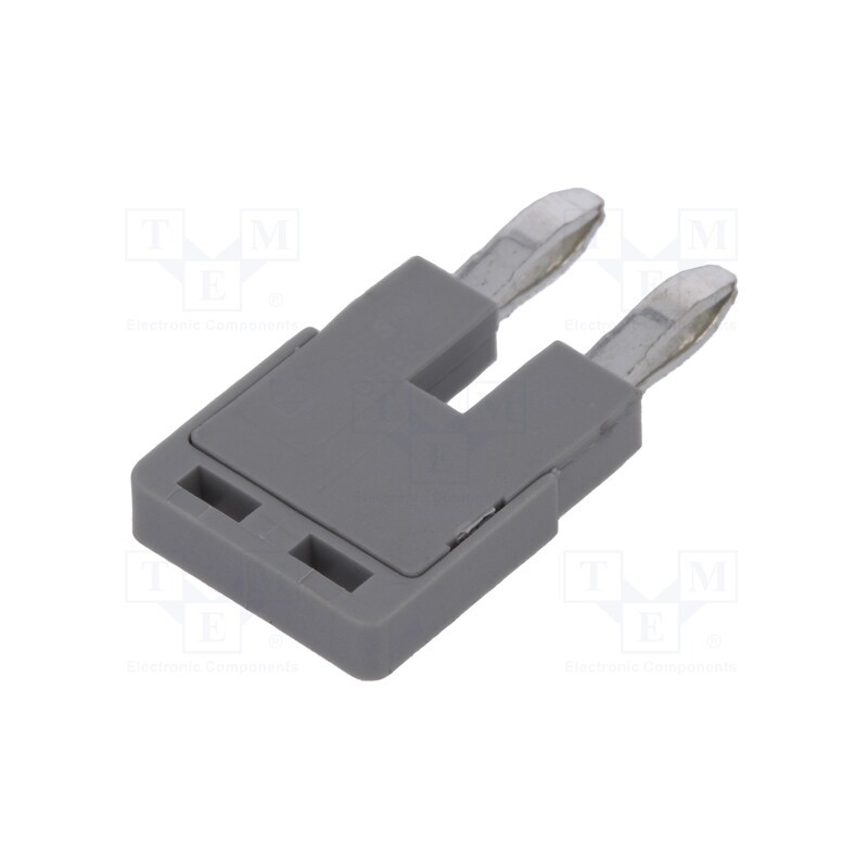 10 pcs : DFB4-02P-11-00AH - Comb bridge, ways: 2, grey, DS4