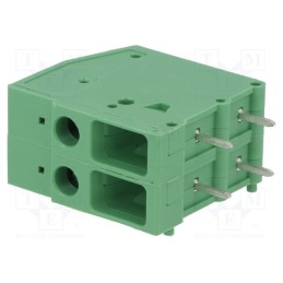 10 pcs : DG107R-7.62-02P-14-00AH - PCB terminal block, angled 90°, 7.62mm, ways: 2, on PCBs, 4mm2