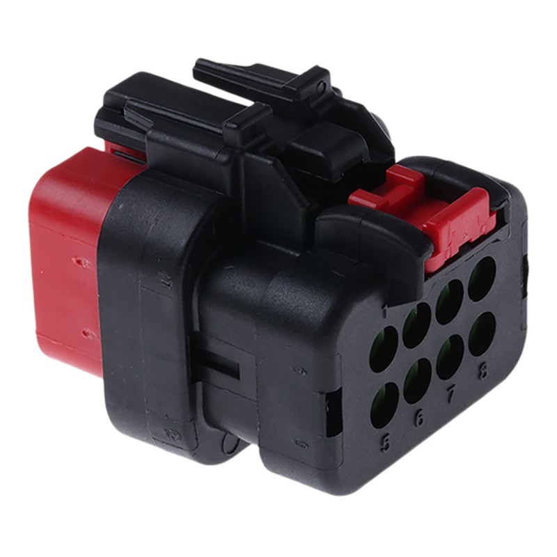 1 pcs - TE Connectivity, AMPSEAL 16 Automotive Connector Socket 8 Way
