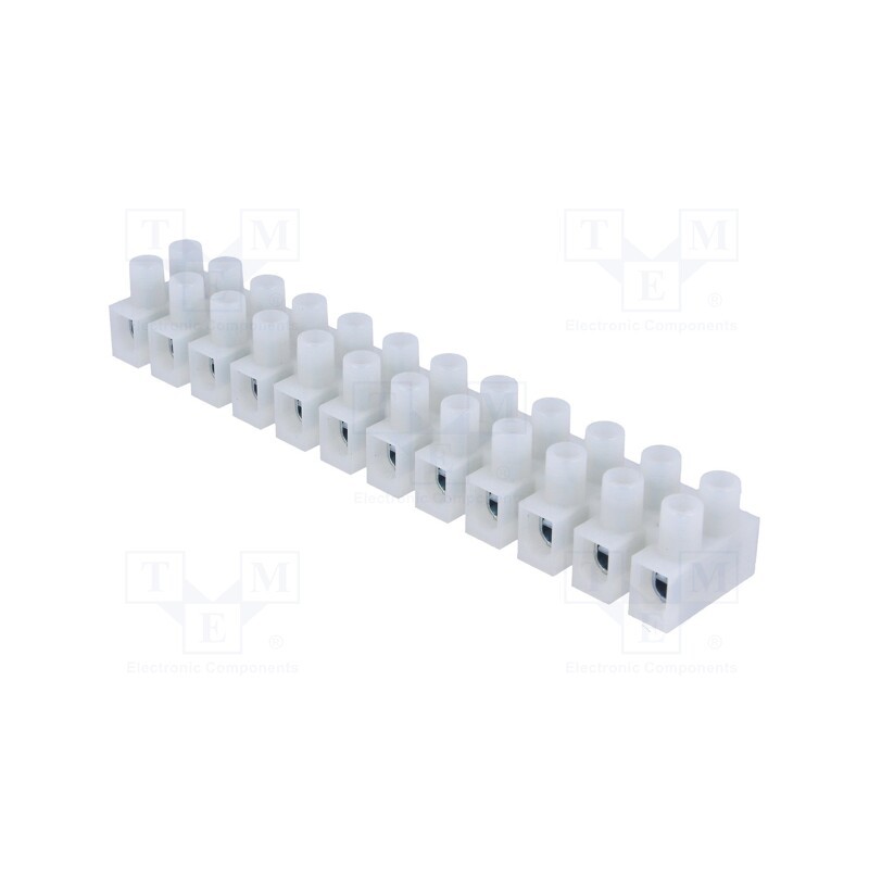10 pcs : DG10HSWP-1.2-12P-17-100A(H) - Terminal block, screw terminal, 0.5÷4mm2, 450V, 32A, ways: 12