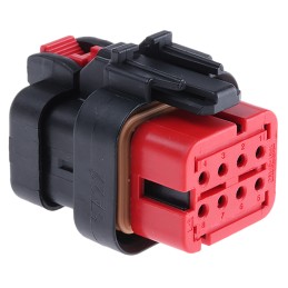 1 pcs - TE Connectivity, AMPSEAL 16 Automotive Connector Socket 8 Way