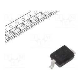 20 pcs : SD103AWS-E3-08 - Diode: Schottky switching, SMD, 40V, 0.35A, 10ns, SOD323,