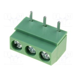 20 pcs : DG126R-5.0-03P14 - PCB terminal block, straight, 5mm, ways: 3, on PCBs, 0.5÷2.5mm2