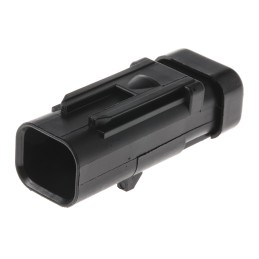 1 pcs - TE Connectivity, AMPSEAL 16 Automotive Connector Plug 2 Way