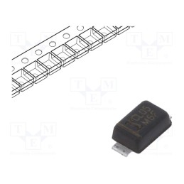 20 pcs : CL05M6F - Diode: CRD, single diode, SOD123F, 2÷190V, 4.5÷6.7mA, 0.7W
