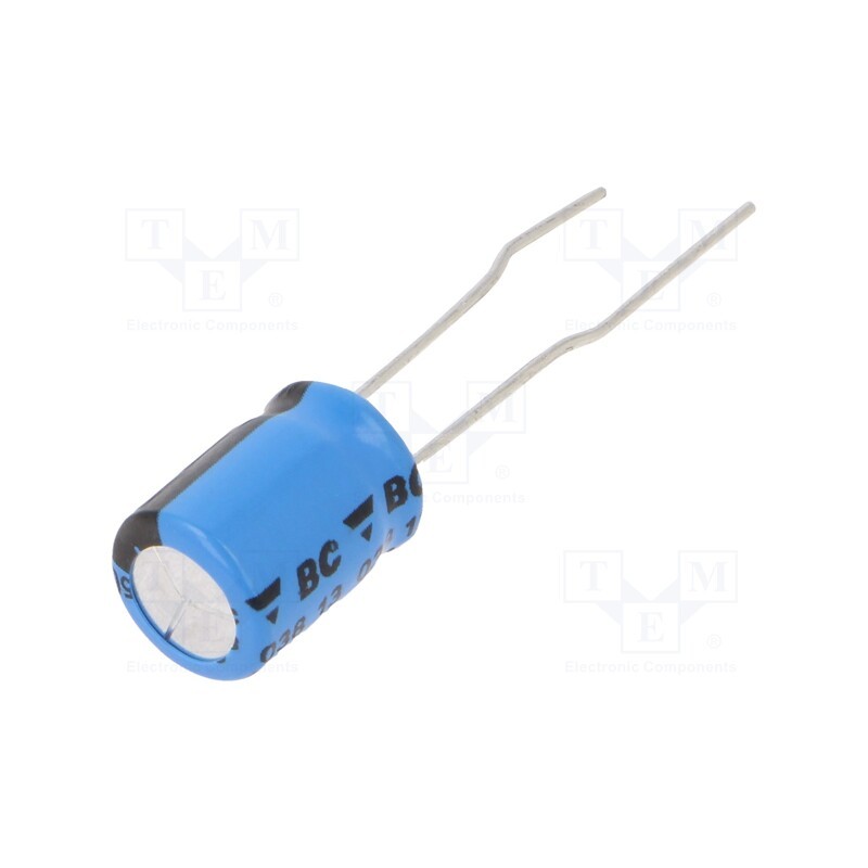 50 pcs : MAL203871101E3 - Capacitor: electrolytic, THT, 100uF, 50VDC, Ø8x11.5mm, Pitch: 3.5mm