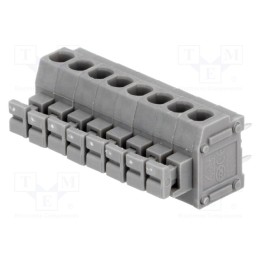 20 pcs : DG235-3.81-08P-11-00A(H) - PCB terminal block, angled 90°, 3.81mm, ways: 8, on PCBs, 1.5mm2