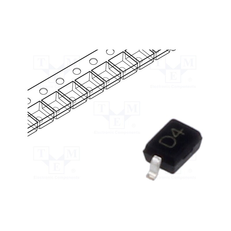 20 pcs : STS321045B502 - Diode: TVS, 2kW, 4.7÷6.5V, bidirectional, SOD323, , Ch: 1