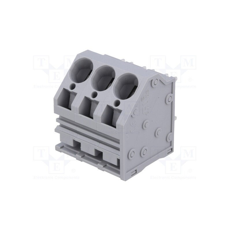 10 pcs : DG264-10.0-03P-11-00AH - PCB terminal block, angled, 10mm, ways: 3, on PCBs, 0.2÷16mm2, 66A