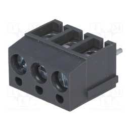 20 pcs : DG300-5.0-03P-11-00A(H) - PCB terminal block, angled 90°, 5mm, ways: 3, on PCBs, 2.5mm2, 24A