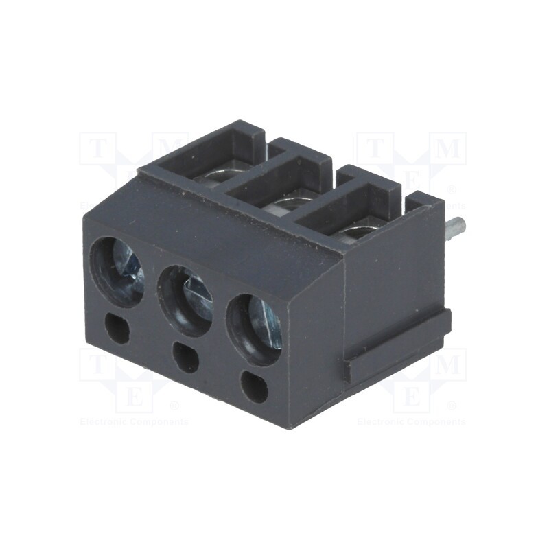 20 pcs : DG300-5.0-03P-11-00A(H) - PCB terminal block, angled 90°, 5mm, ways: 3, on PCBs, 2.5mm2, 24A